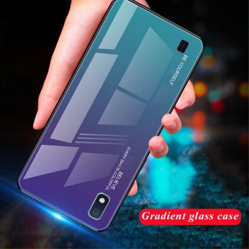 Samsung Galaxy A10 - Coque dégradé de couleurs