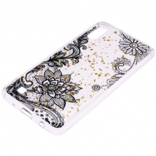 Samsung Galaxy A10 - Coque glam motif dentelle