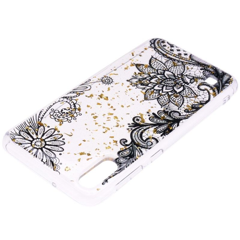 Samsung Galaxy A10 - Coque glam motif dentelle