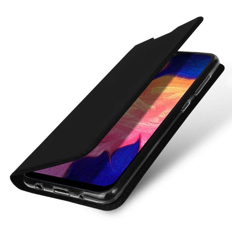 Samsung Galaxy A10 - Étui Business imitation cuir