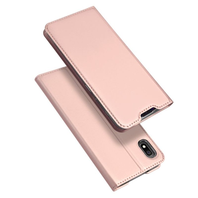 Samsung Galaxy A10 - Étui Business imitation cuir