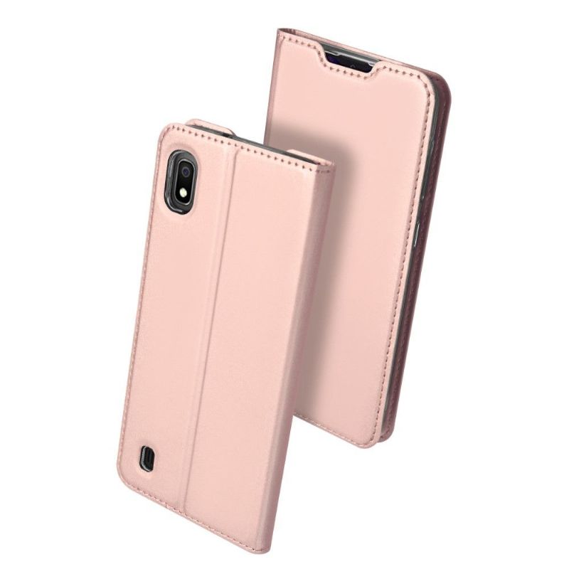 Samsung Galaxy A10 - Étui Business imitation cuir