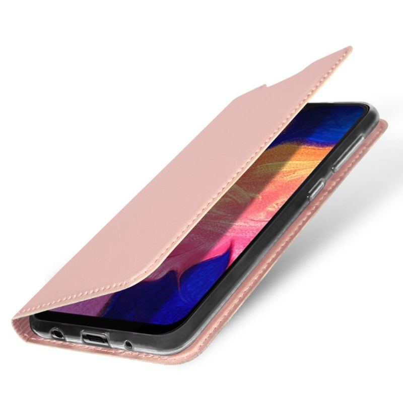 Samsung Galaxy A10 - Étui Business imitation cuir