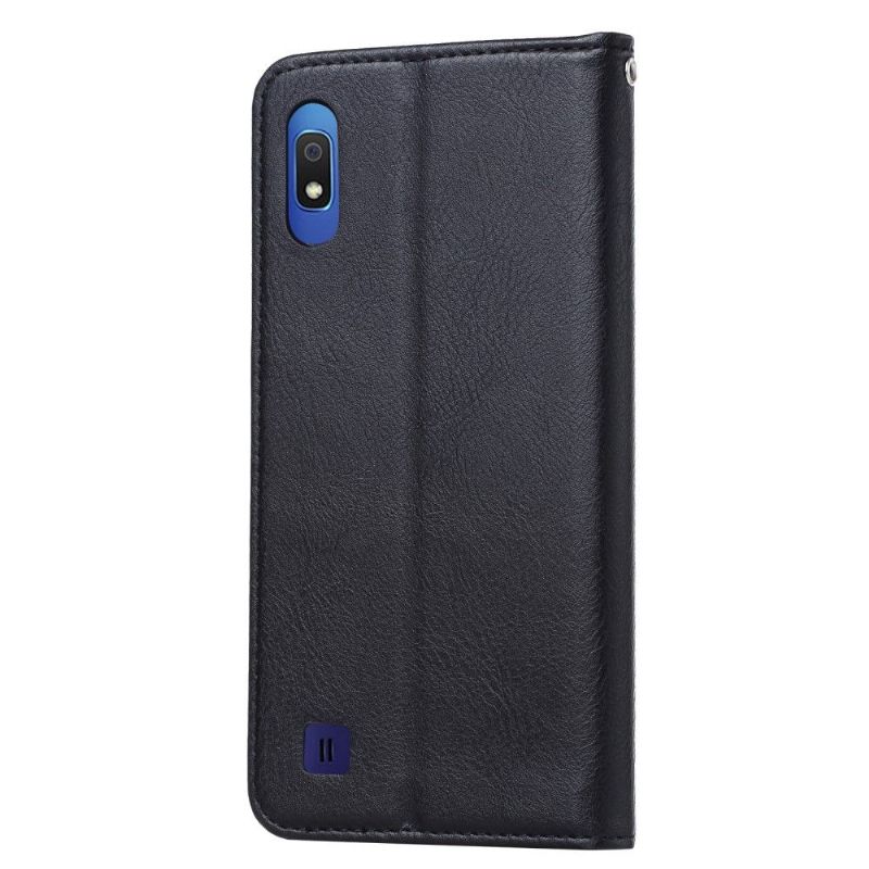 Samsung Galaxy A10 - Housse cuir stand porte cartes