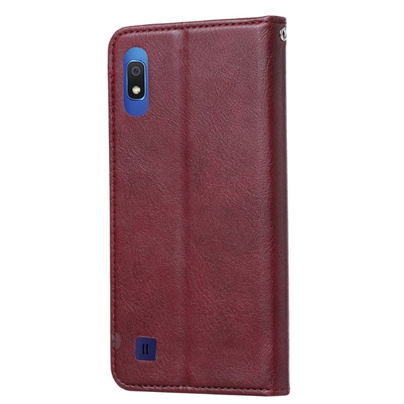 Samsung Galaxy A10 - Housse cuir stand porte cartes