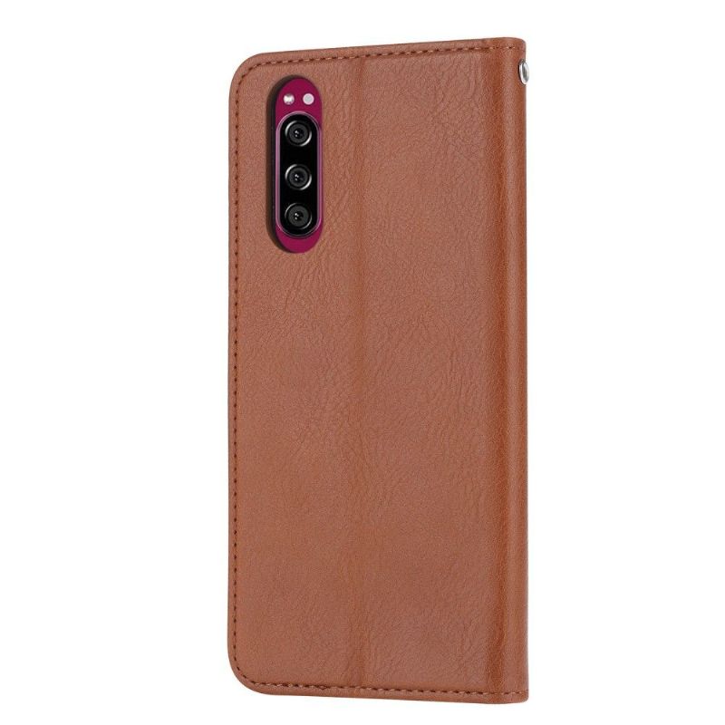 Sony Xperia 5 - Housse simili cuir stand case