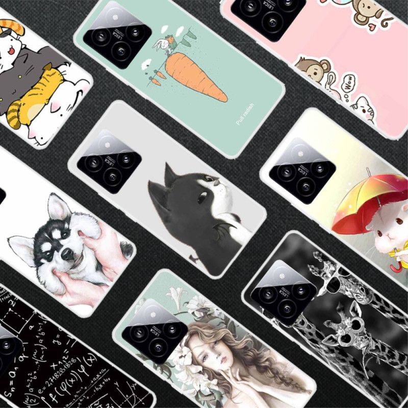 Coque Xiaomi 14 Chats Empilés