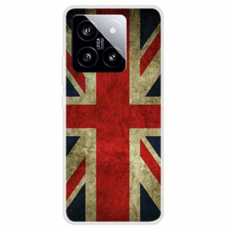 Coque Xiaomi 14 Drapeau du Royaume-Uni