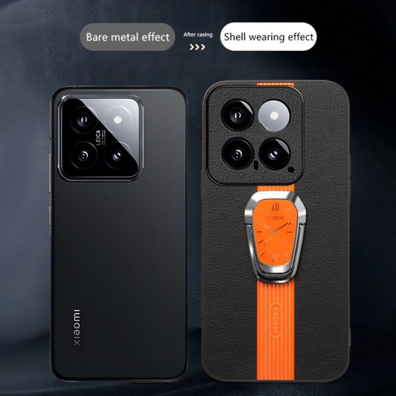 Coque Xiaomi 14 Motif de Montre avec Support KADEM