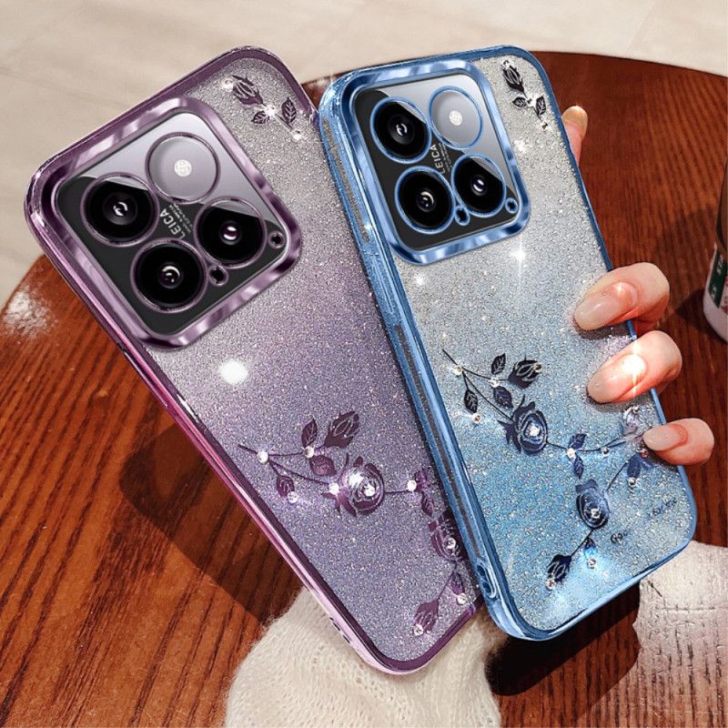 Coque Xiaomi 14 Motif Paillettes KADEM