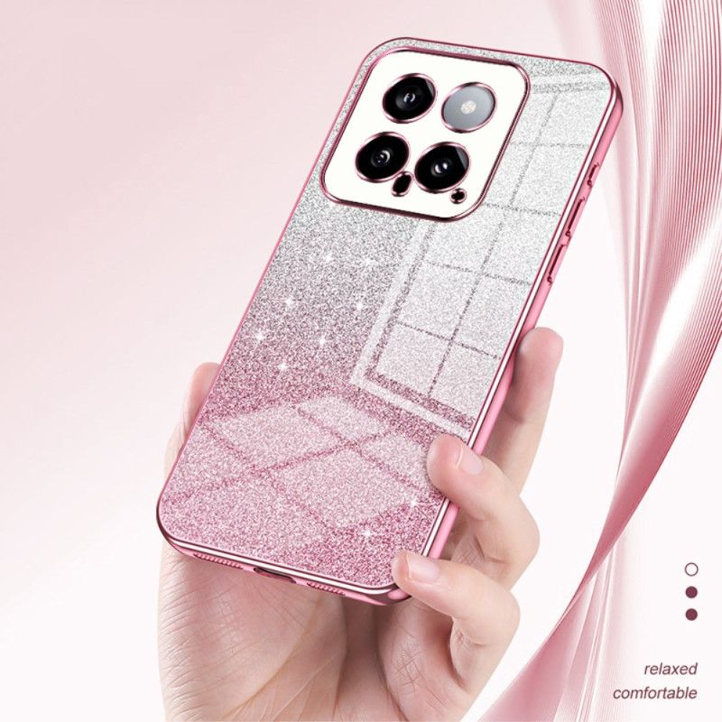 Coque Xiaomi 14 Paillettes Dégradées