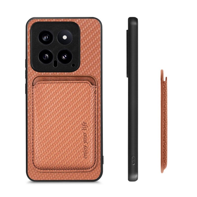 Coque Xiaomi 14 Porte-Cartes Détachable Magnétique