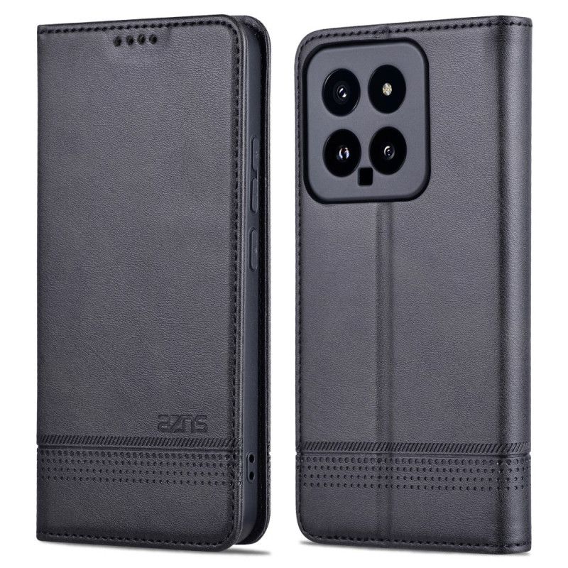 Flip Cover Xiaomi 14 Style Cuir AZNS