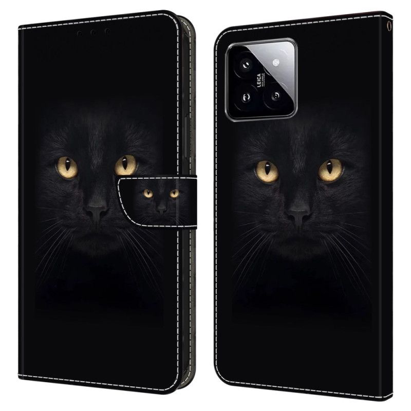 Housse Xiaomi 14 Chat Noir