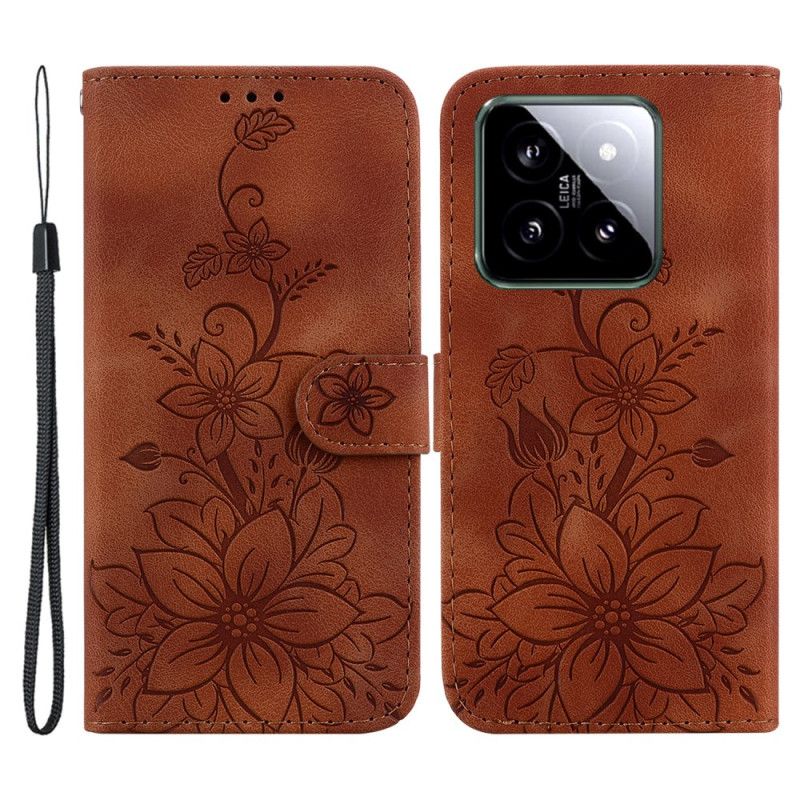 Housse Xiaomi 14 Motif Floral