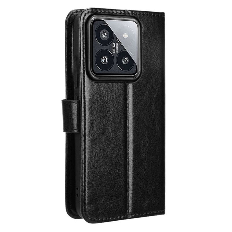 Housse Xiaomi 14 Simili Cuir Flashy à Lanière