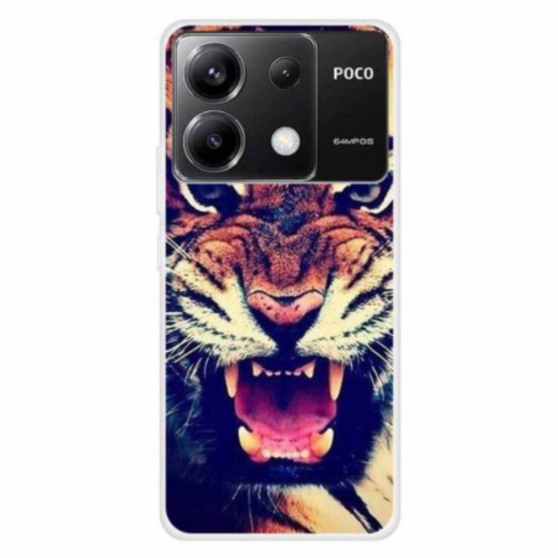 Coque Xiaomi Redmi Note 13 Pro 5G / Poco X6 5G Motif Tigre