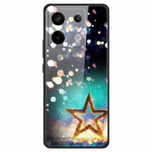 Coque Xiaomi Redmi Note 13 Pro 5G / Poco X6 5G Verre Trempé Étoile Brillante