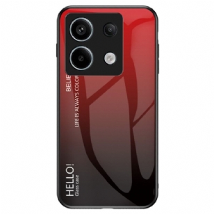 Coque Xiaomi Redmi Note 13 Pro 5G / Poco X6 5G Verre Trempé Hello