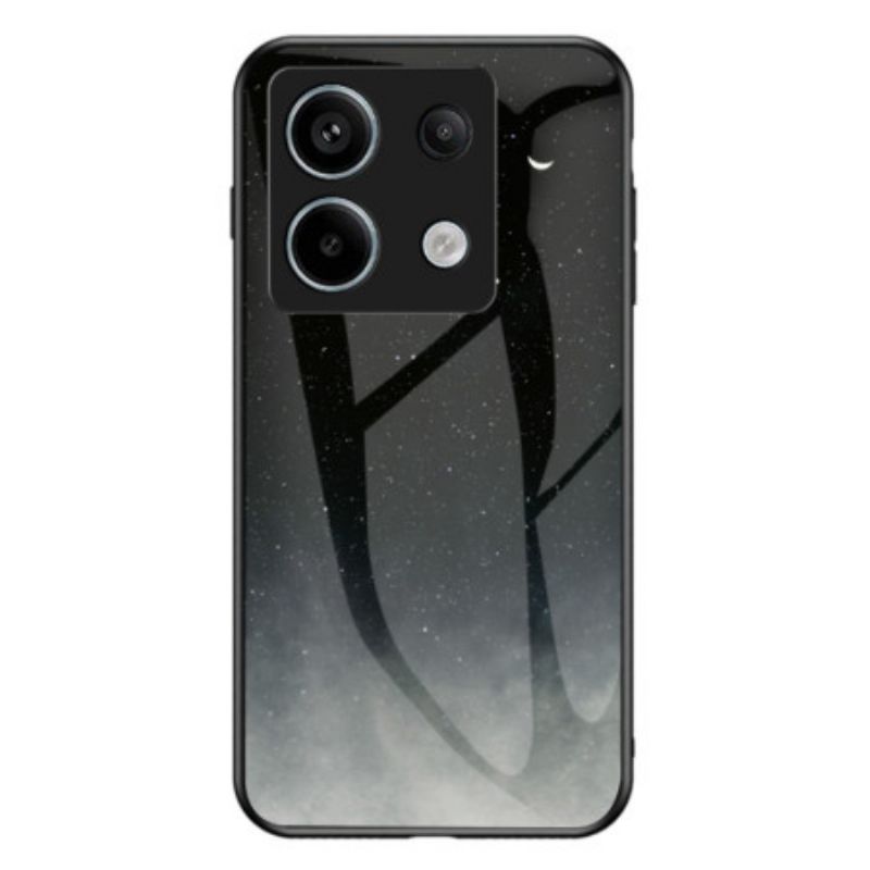 Coque Xiaomi Redmi Note 13 Pro 5G / Poco X6 5G Verre Trempé Lune Étoilée