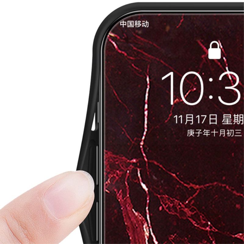 Coque Xiaomi Redmi Note 13 Pro 5G / Poco X6 5G Verre Trempé Marbre et Colombe Volante