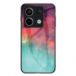 Coque pour Xiaomi Redmi Note 13 Pro 5G / Poco X6 5G Verre Trempé Motif Ciel Étoilé