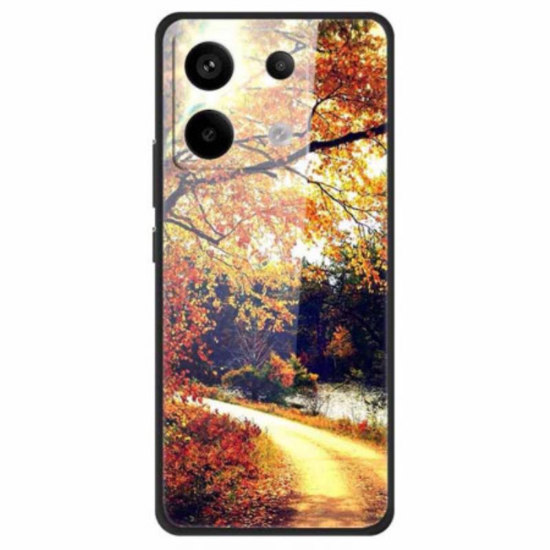 Coque Xiaomi Redmi Note 13 Pro 5G / Poco X6 5G Verre Trempé Route de Campagne