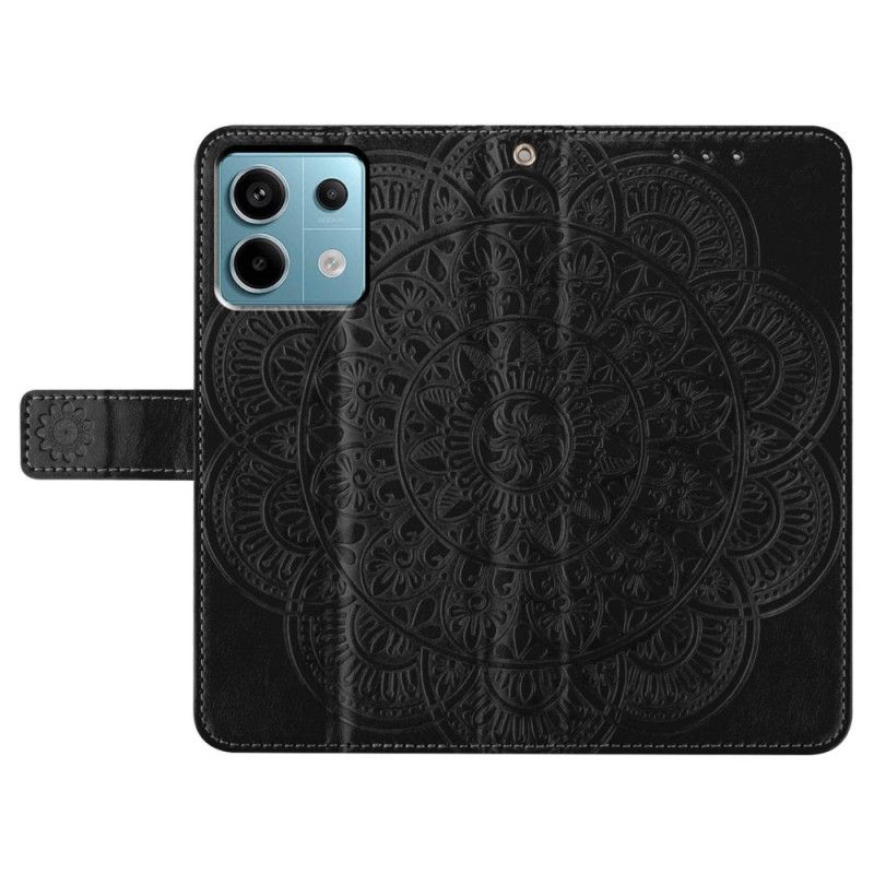 Housse Xiaomi Redmi Note 13 Pro 5G / Poco X6 5G Mandala Imprimé à Lanière