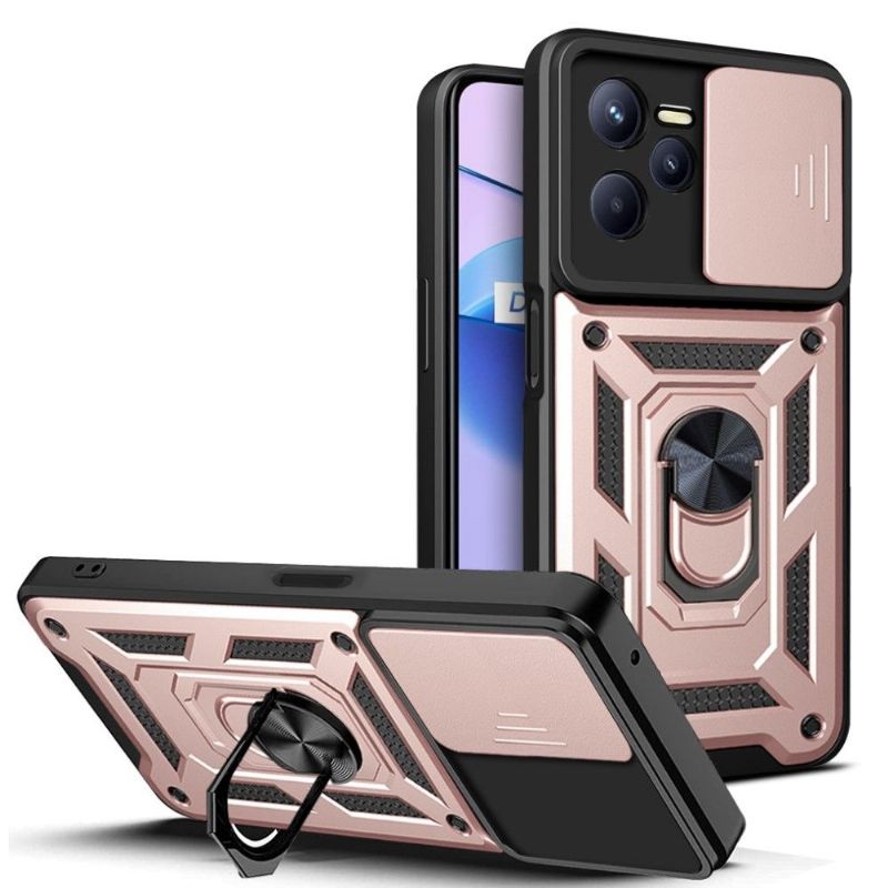 Coque Realme C35 Camera Slide Fonction Support