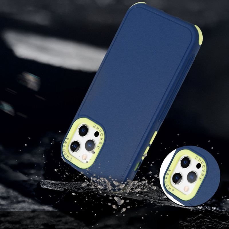 Coque iPhone 14 Pro Bicolore Coins Renforcés