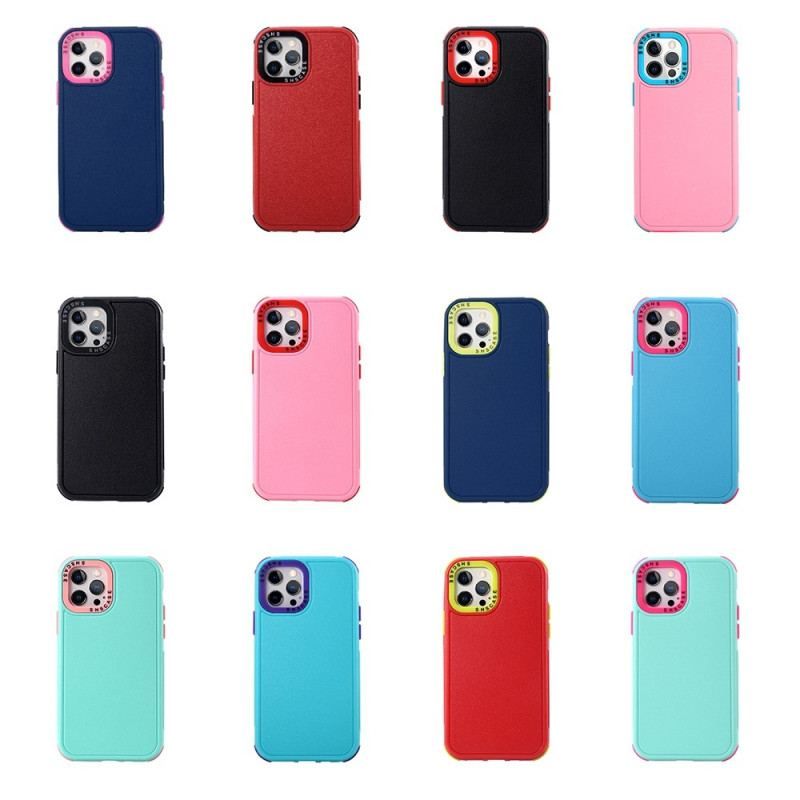 Coque iPhone 14 Pro Bicolore Coins Renforcés