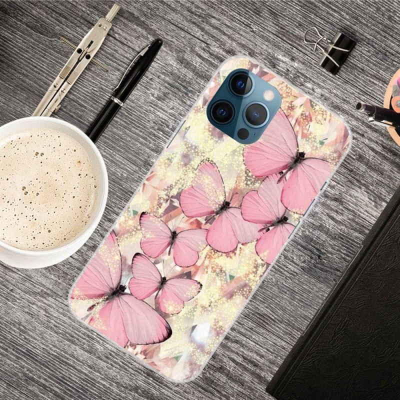 Coque iPhone 14 Pro Déclinaisons Papillons