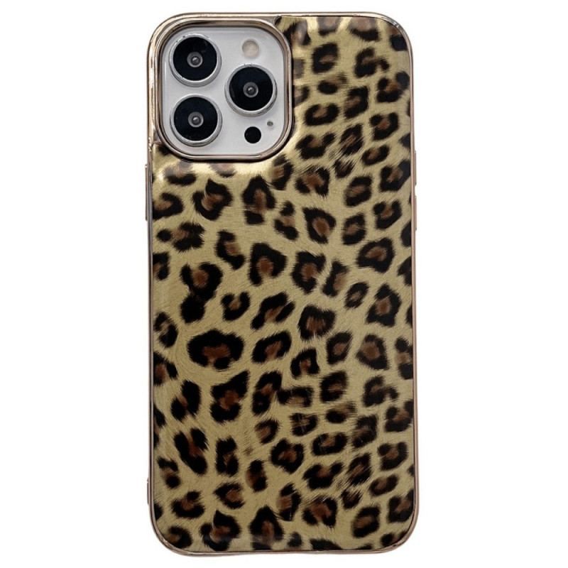 Coque iPhone 14 Pro Léopard