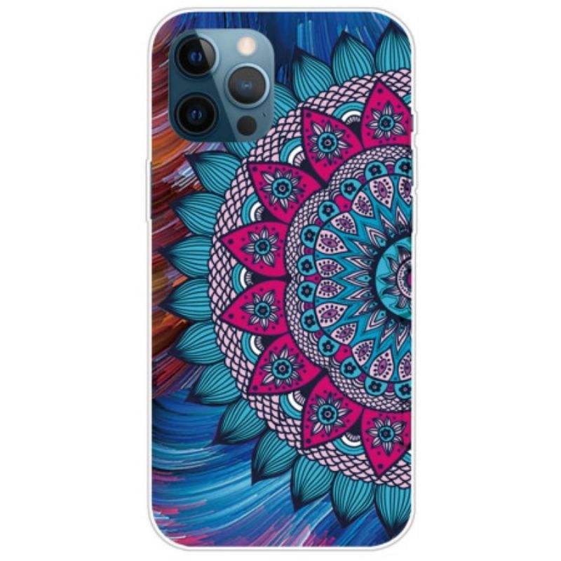 Coque iPhone 14 Pro Mandala Coloré