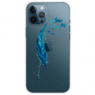 Coque iPhone 14 Pro Transparente Plume