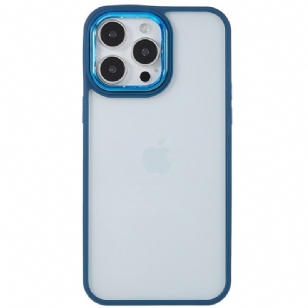 Coque iPhone 14 Pro Transparente Rebords Colorés