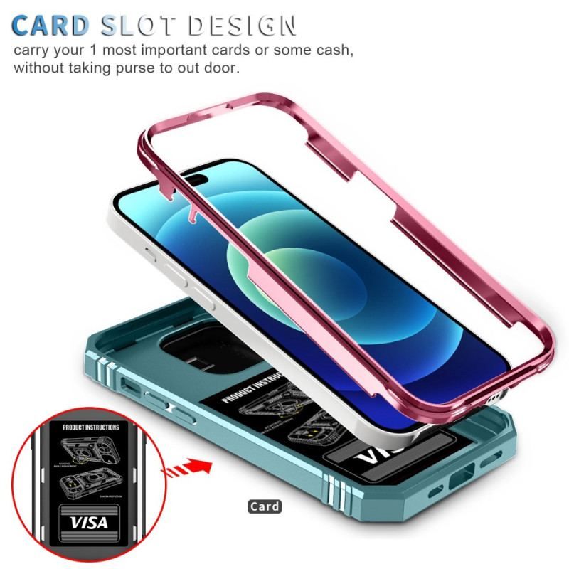 Coque iPhone 14 Pro Ultra Résistante Multi-Fonctionnelle Bicolore