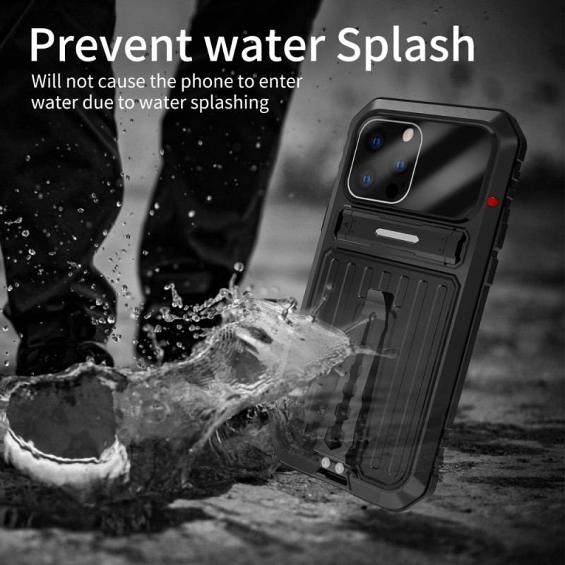 Coque iPhone 14 Pro Water Résistant avec Support et Lanières