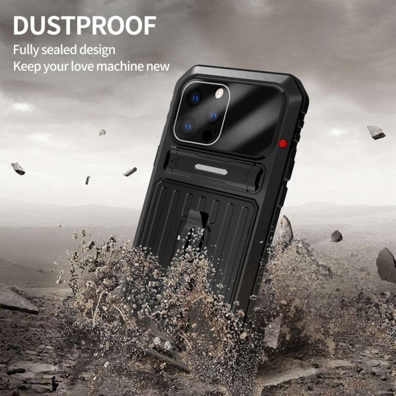 Coque iPhone 14 Pro Water Résistant avec Support et Lanières