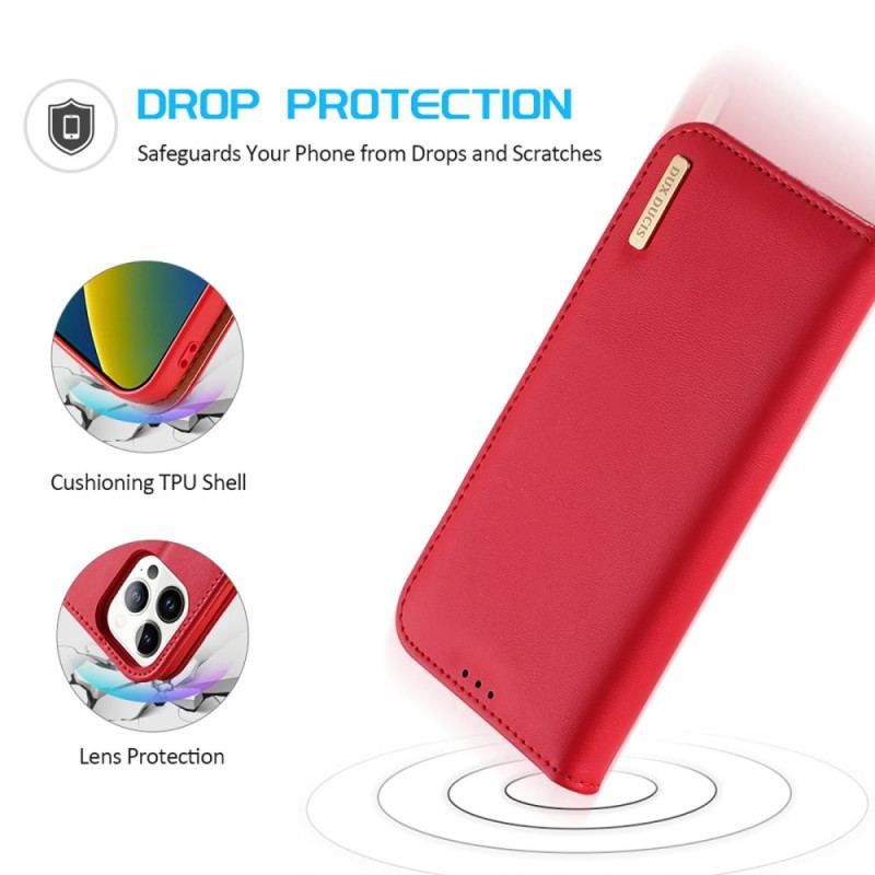 Flip Cover iPhone 14 Pro Hivo Series DUX DUCIS