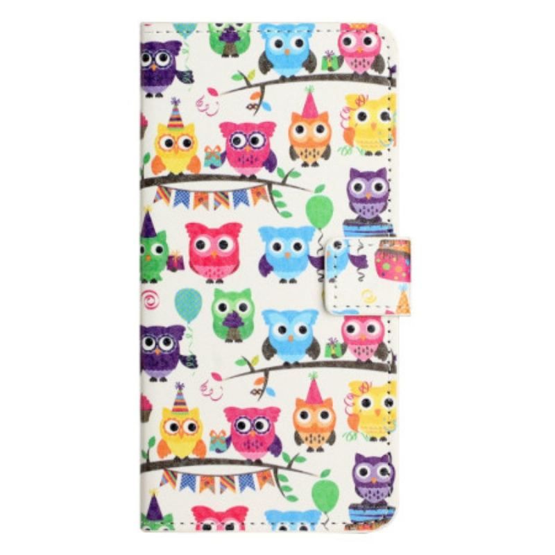 Housse iPhone 14 Pro Gang de Hiboux