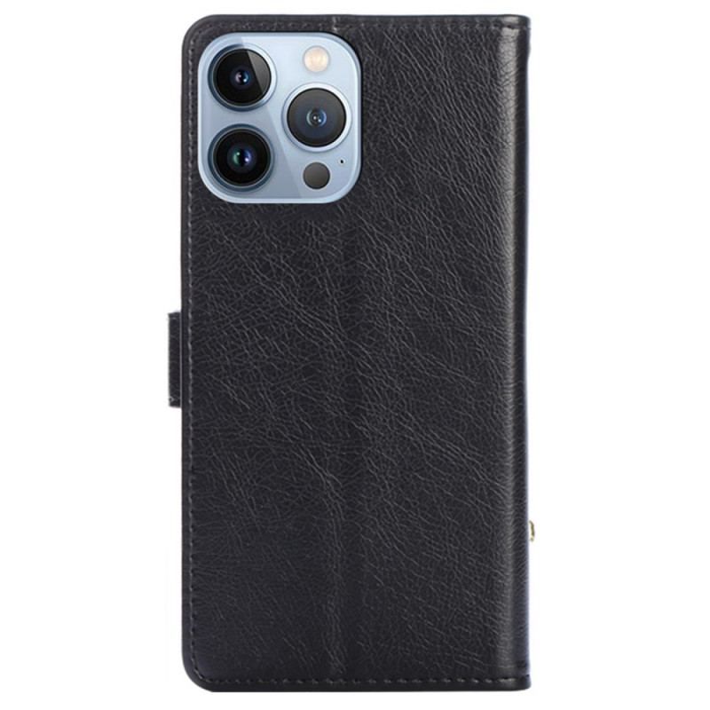 Housse iPhone 14 Pro Porte-Monnaie Zippé