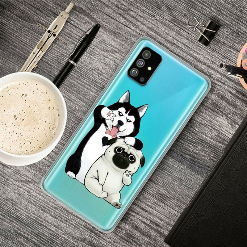 Coque Samsung Galaxy S20 Plus / S20 Plus 5G Drôles de Chiens