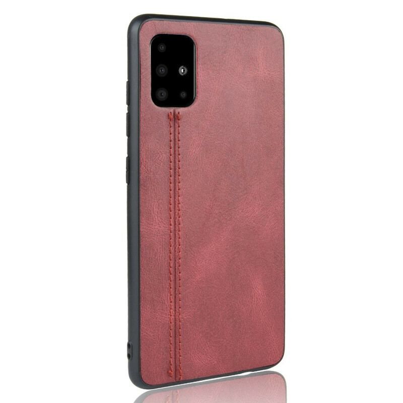 Coque Samsung Galaxy S20 Plus / S20 Plus 5G Effet Cuir Couture