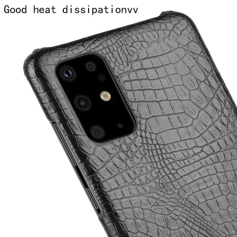 Coque Samsung Galaxy S20 Plus / S20 Plus 5G Effet Peau de Crocodile