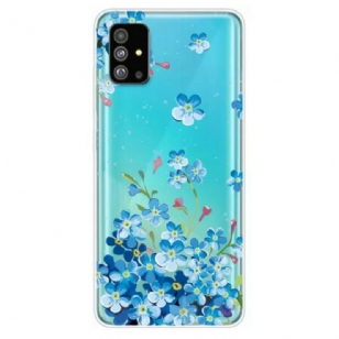 Coque Samsung Galaxy S20 Plus / S20 Plus 5G Fleurs Bleues