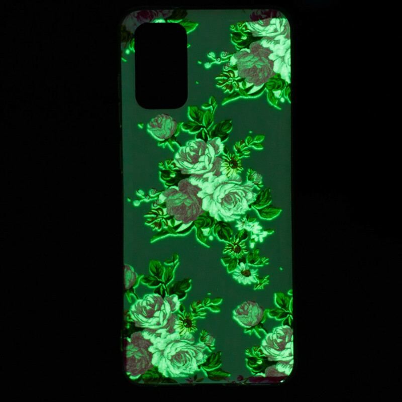 Coque Samsung Galaxy S20 Plus / S20 Plus 5G Fleurs Fluorescente