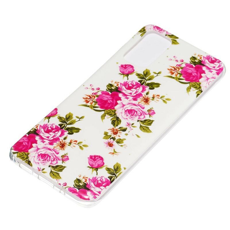 Coque Samsung Galaxy S20 Plus / S20 Plus 5G Fleurs Fluorescente