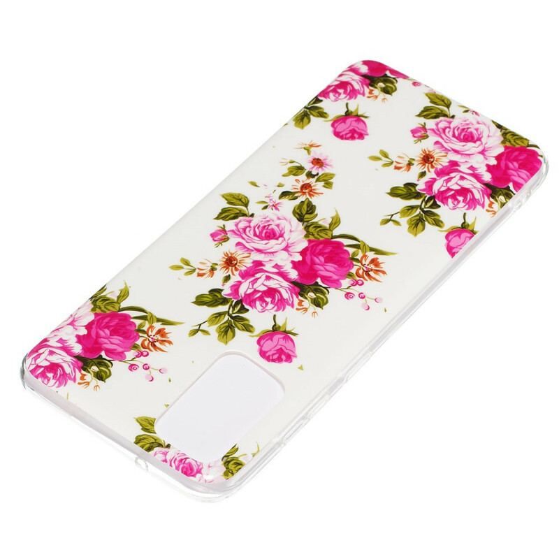 Coque Samsung Galaxy S20 Plus / S20 Plus 5G Fleurs Fluorescente