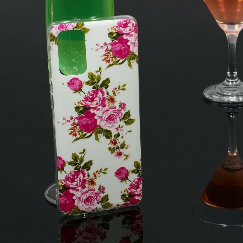 Coque Samsung Galaxy S20 Plus / S20 Plus 5G Fleurs Fluorescente